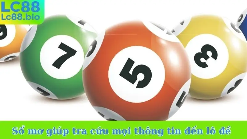 Sổ mơ giúp tra cứu mọi thông tin liên quan đến lô đề